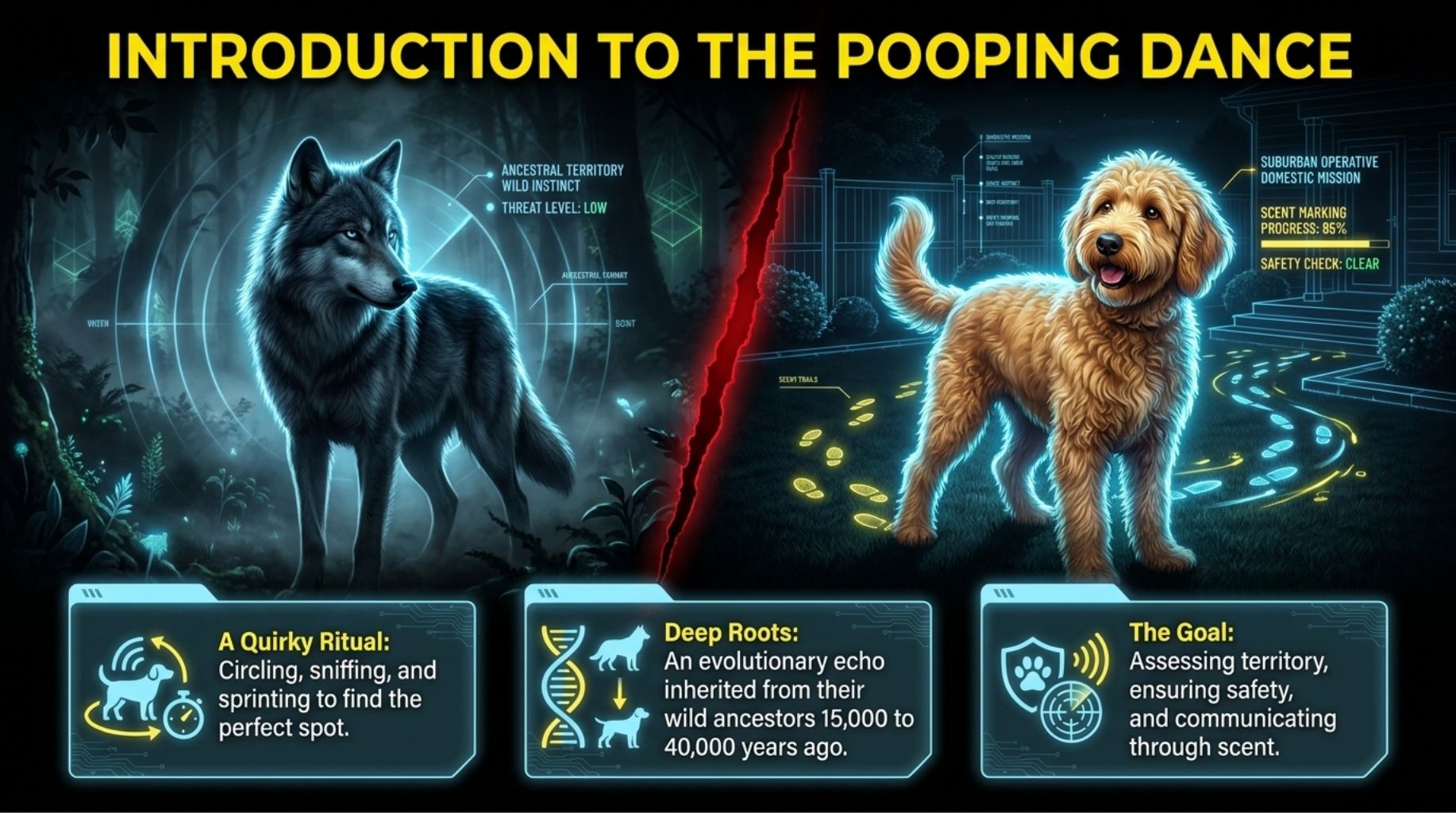 the pooping dance