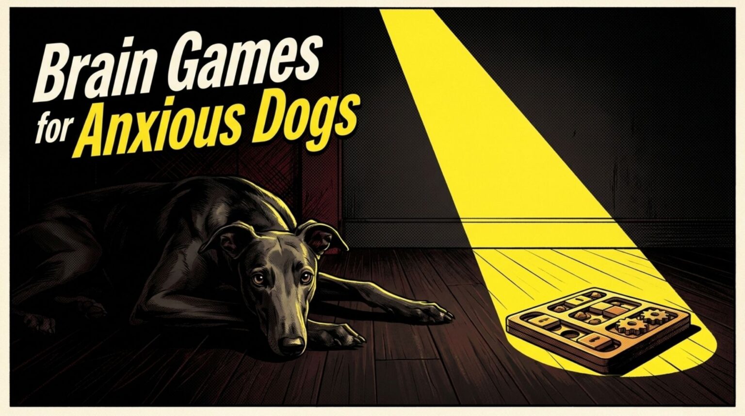 Brain Games for Anxious Dogs That Melt Mind Panic Immediately
