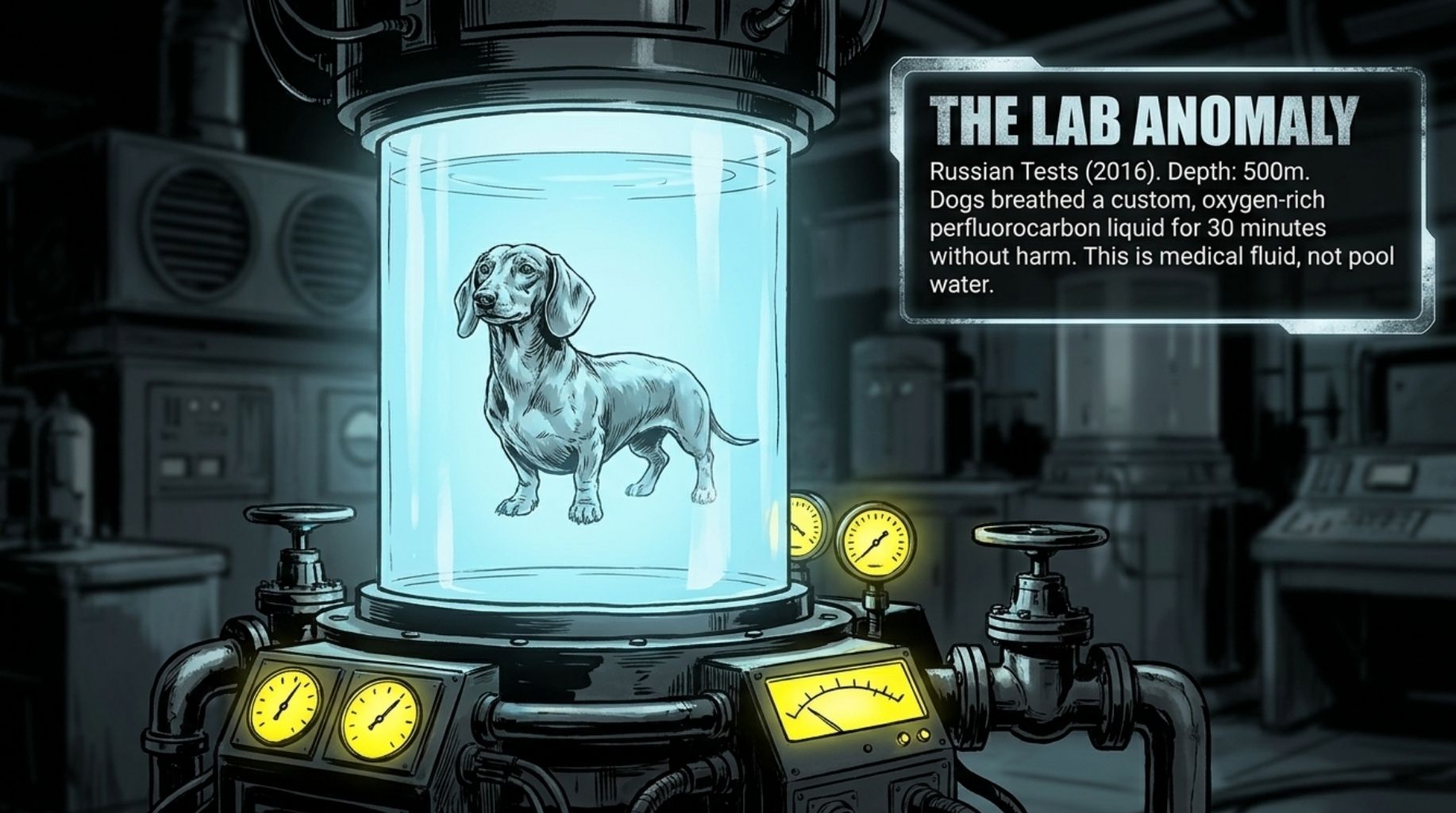 the research on Dogs Breathe Underwater