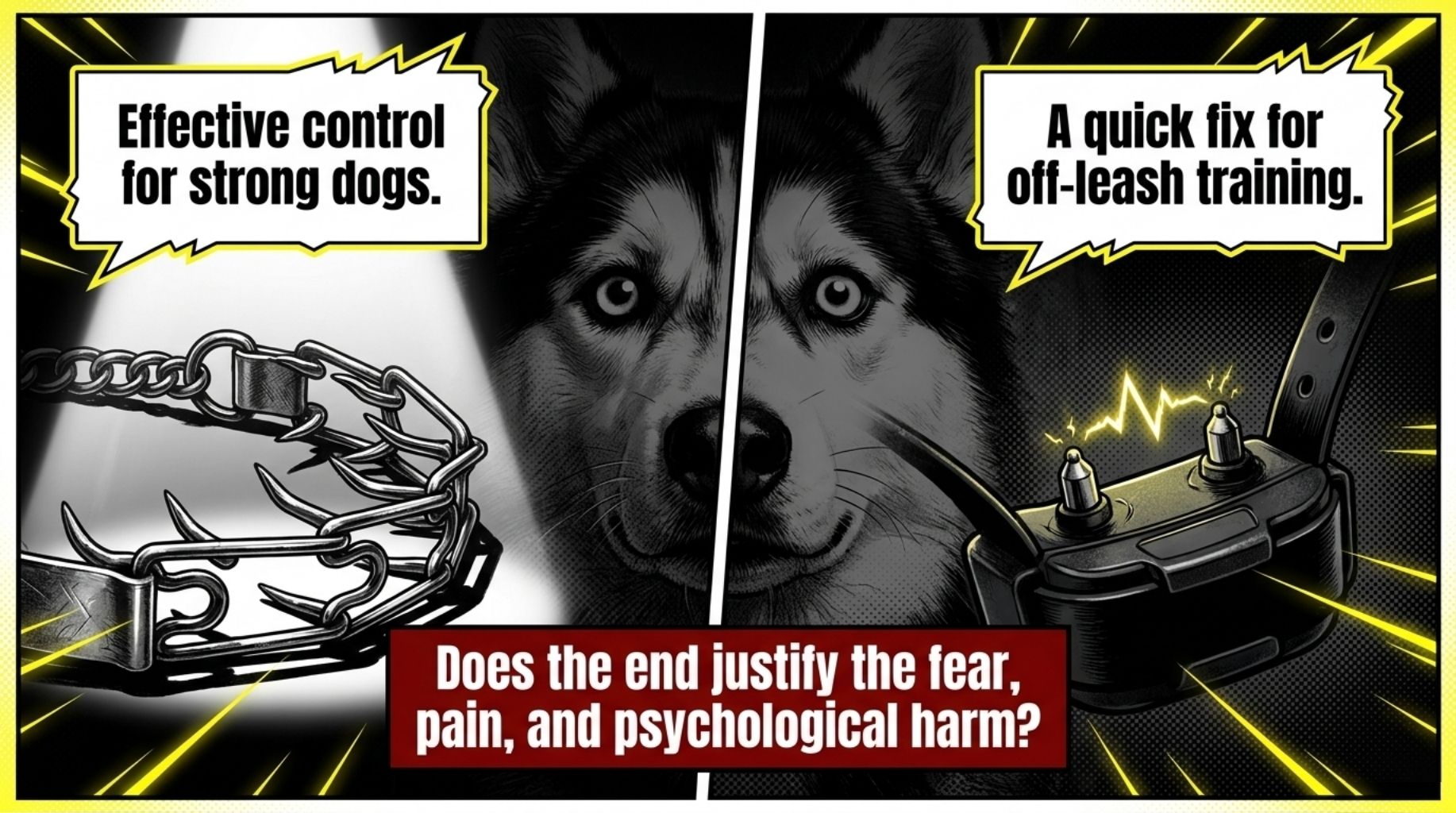e-collars and shock collars for dogs