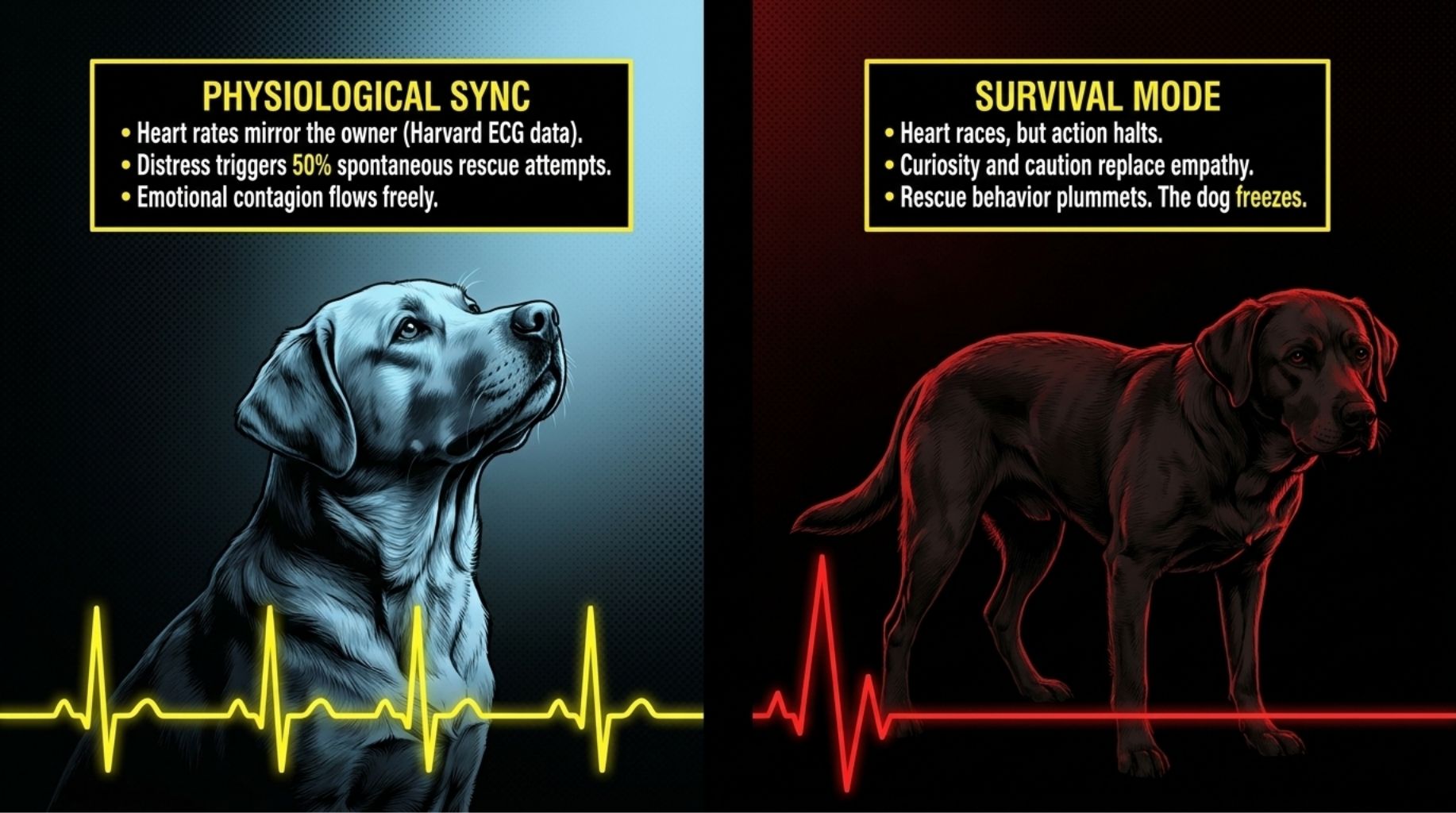 survival dog mode and physiological sync