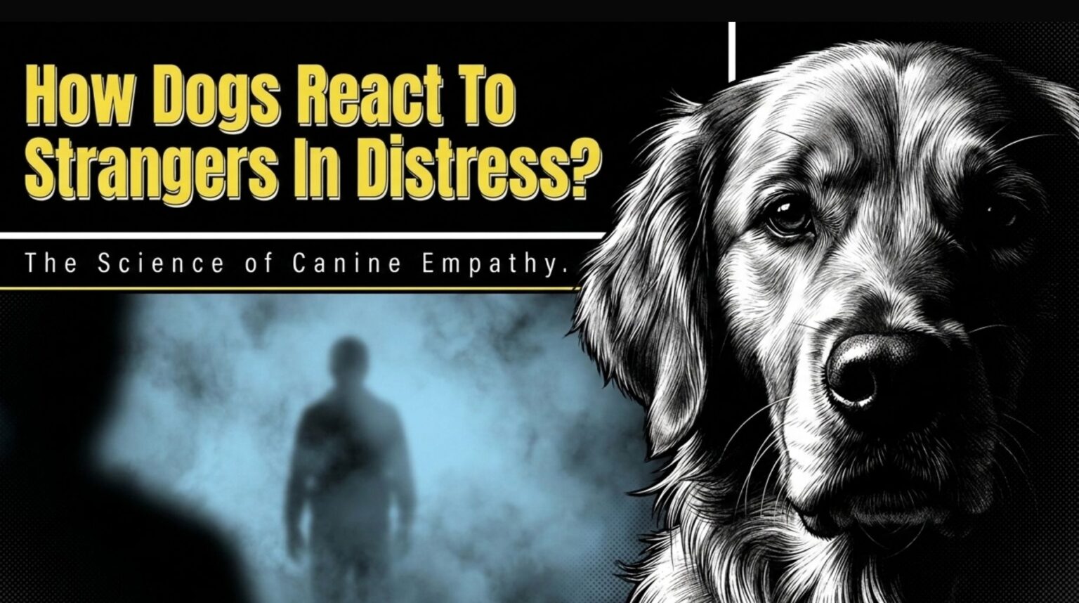 Do You Know How Dogs React To Strangers In Distress and What it Means?