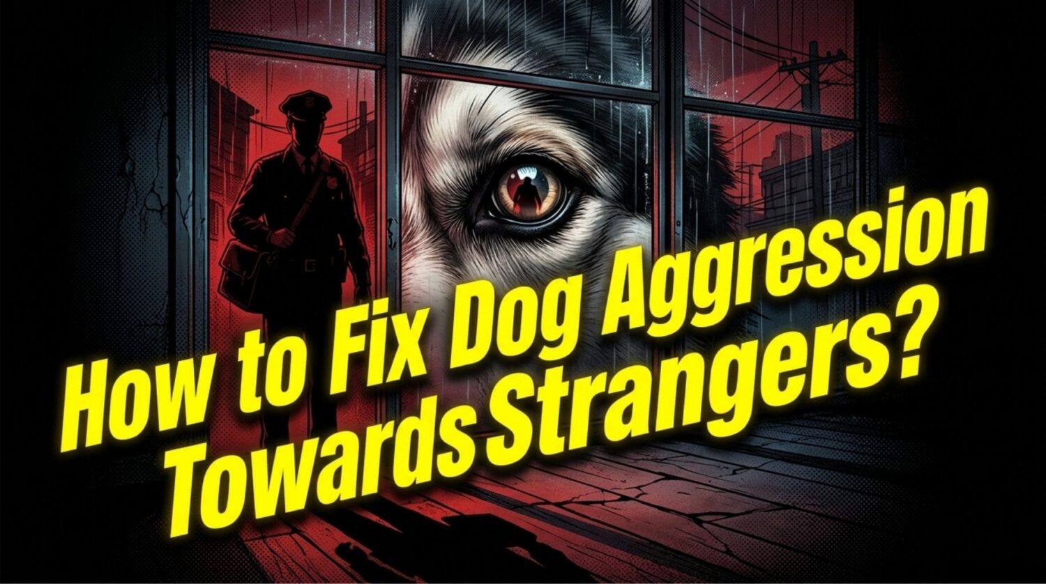 How to Fix The Scary Dog Aggression Towards Strangers