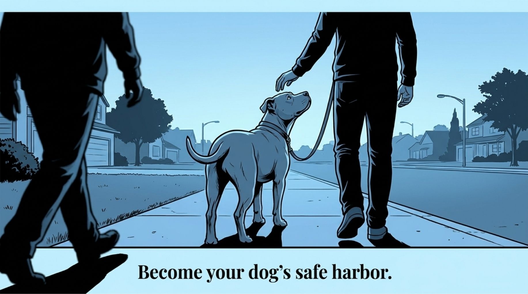 become your dog's safe harbor