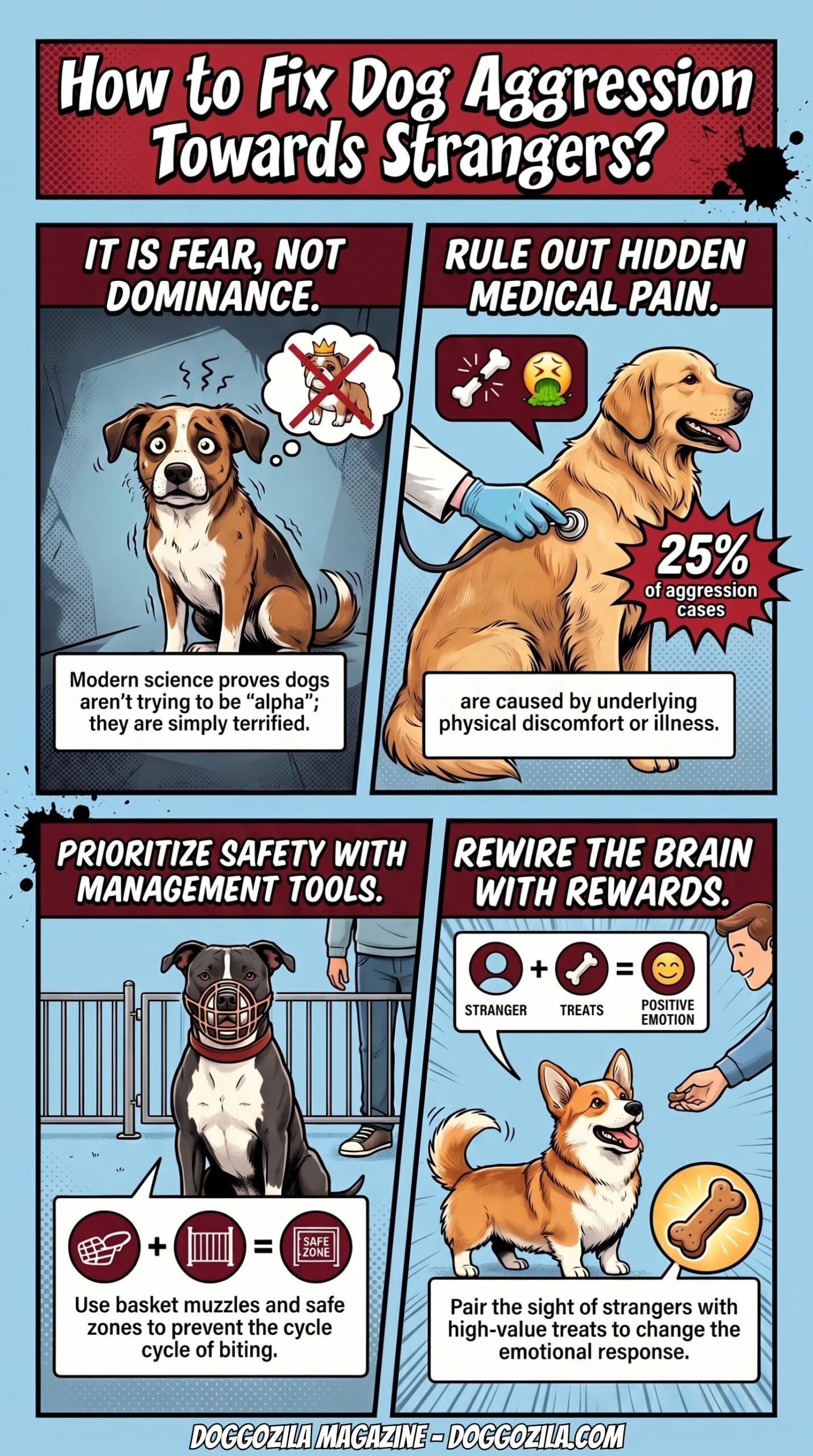 guide to Fix Dog Aggression Towards Strangers