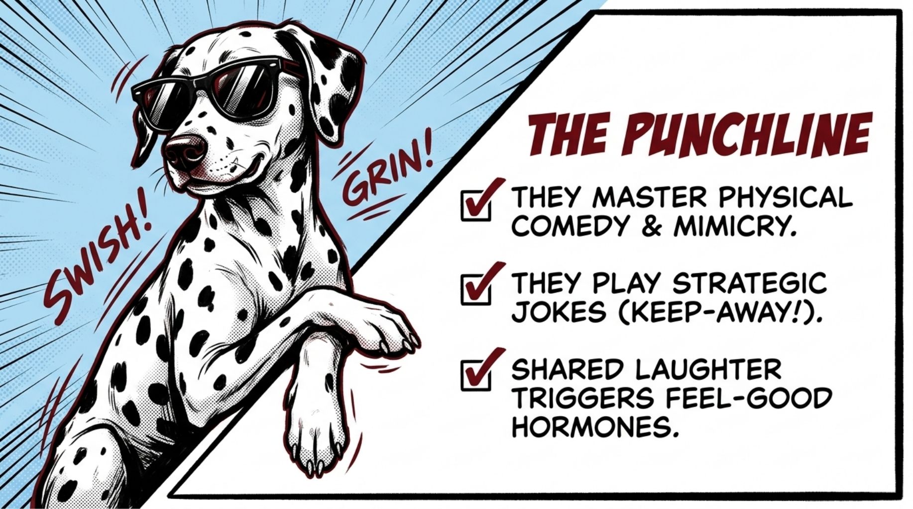 key takeaways on do dogs have a sense of humor