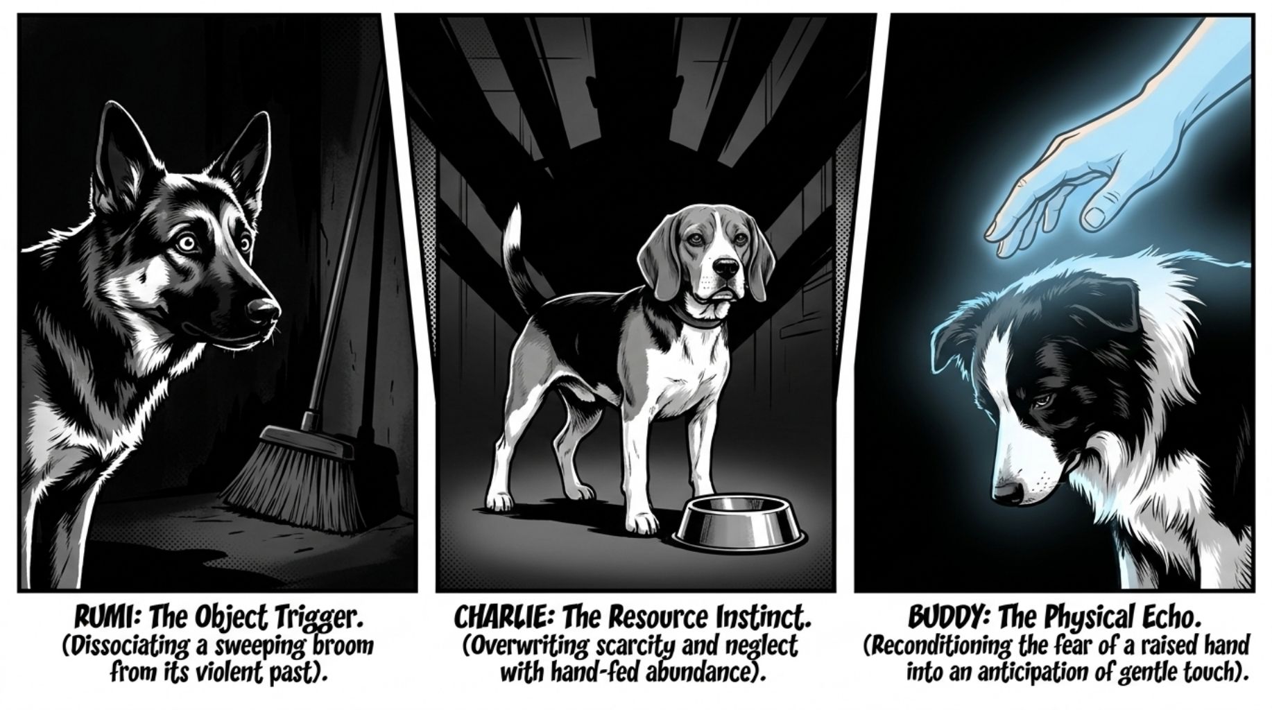 dog case studies about how dogs remember the people who hurt them