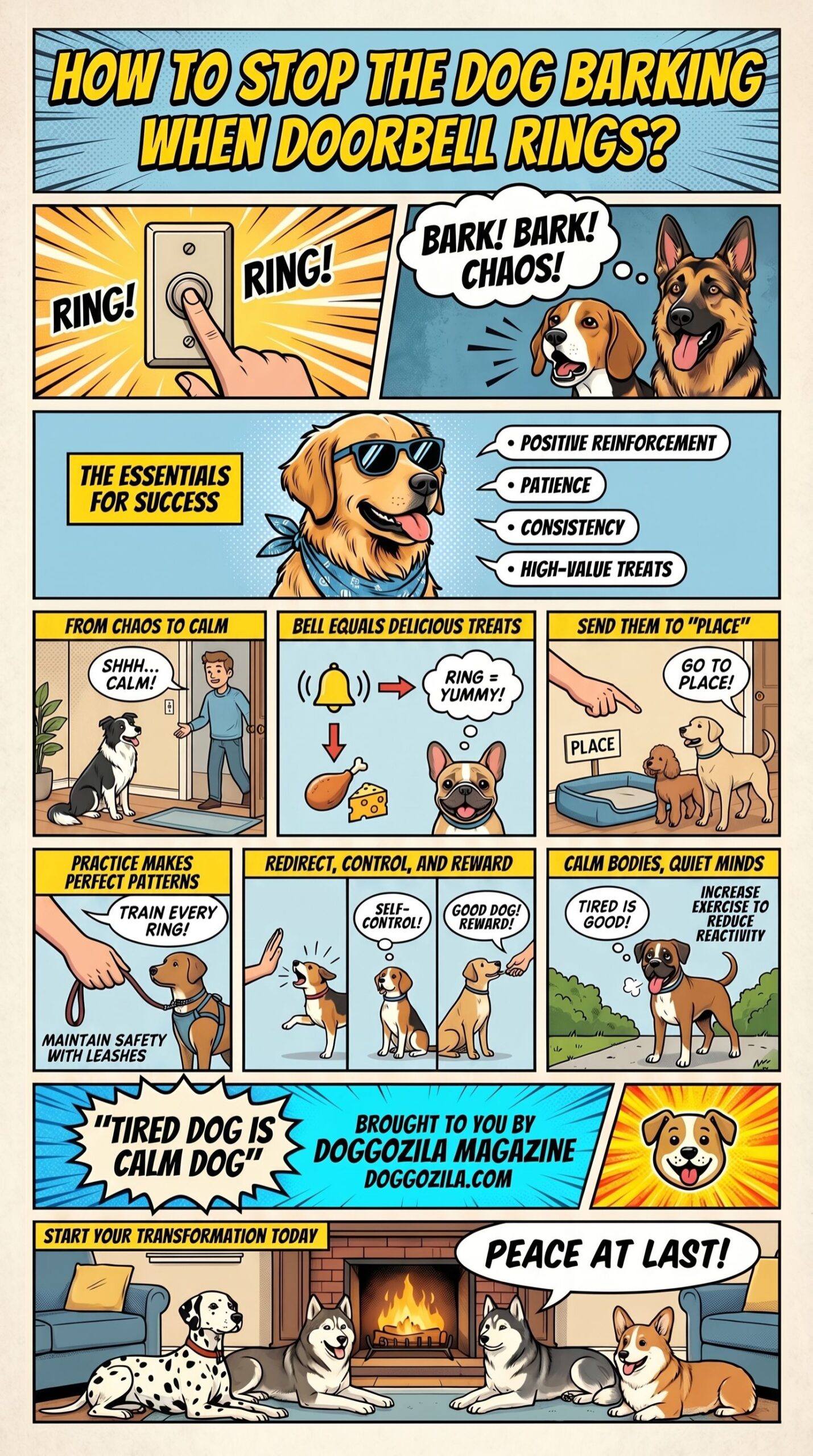 dog training comic book guide