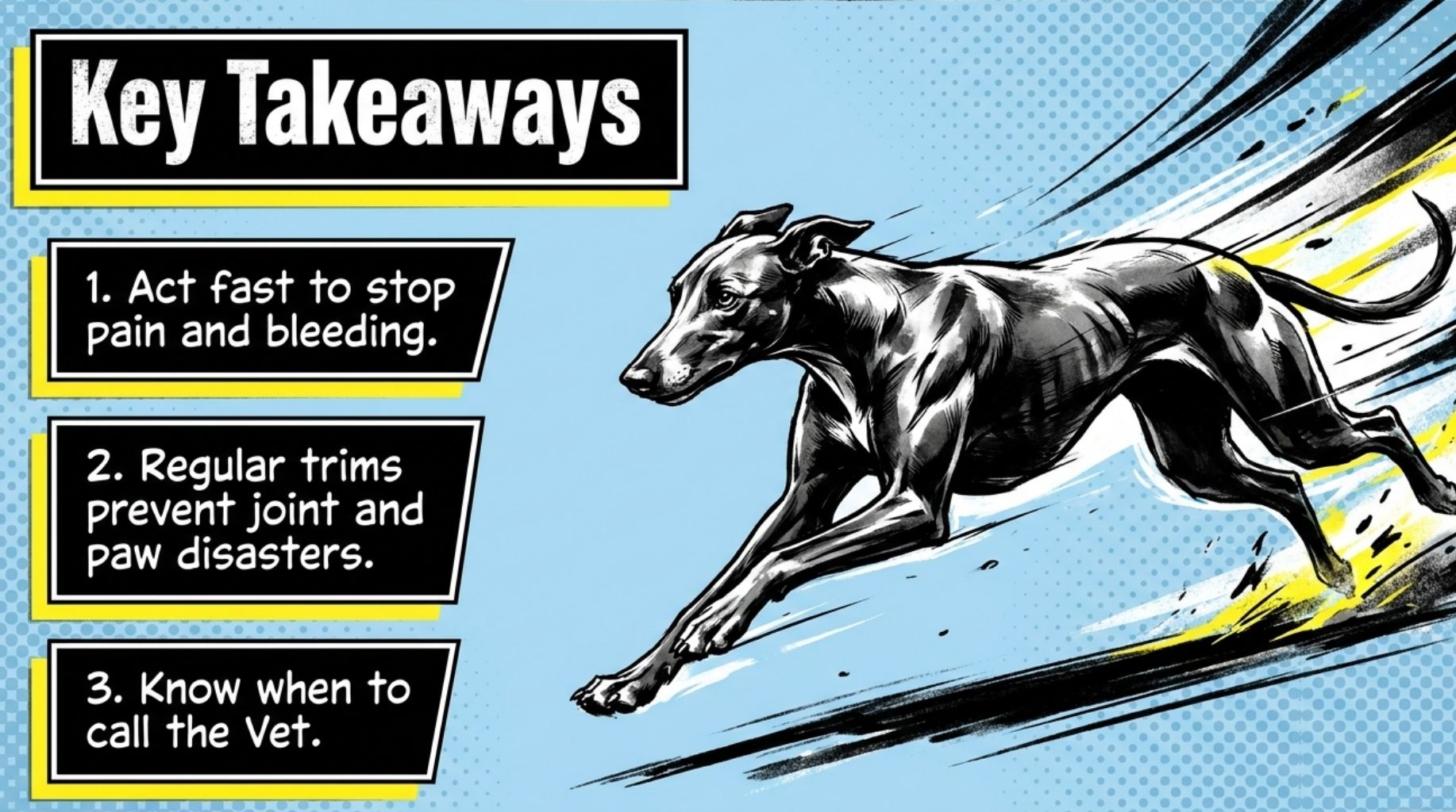 key takeaways for dog nail care