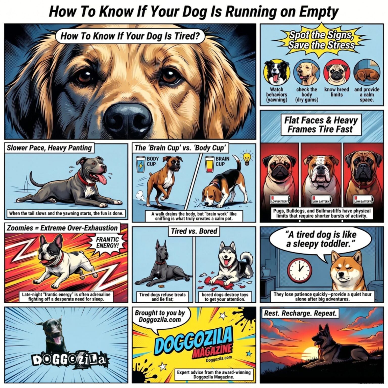 Why Your Restless Dog is Actually Really Tired?