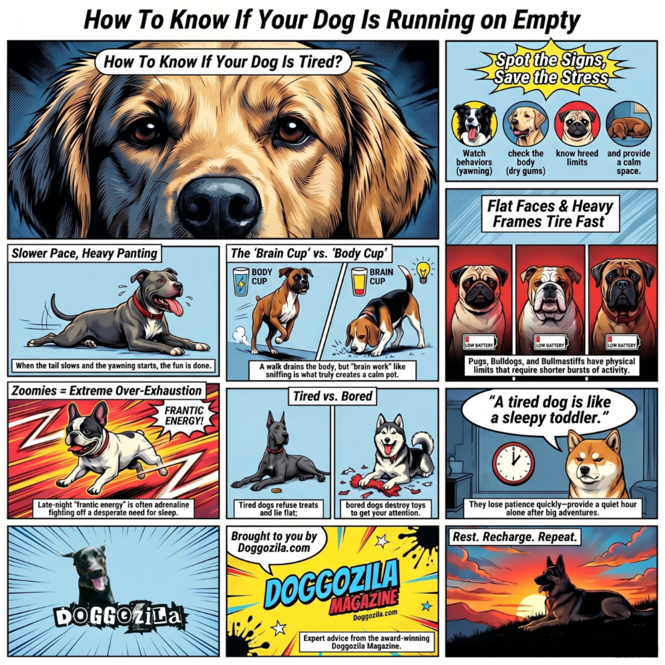 Why Your Restless Dog is Actually Really Tired?