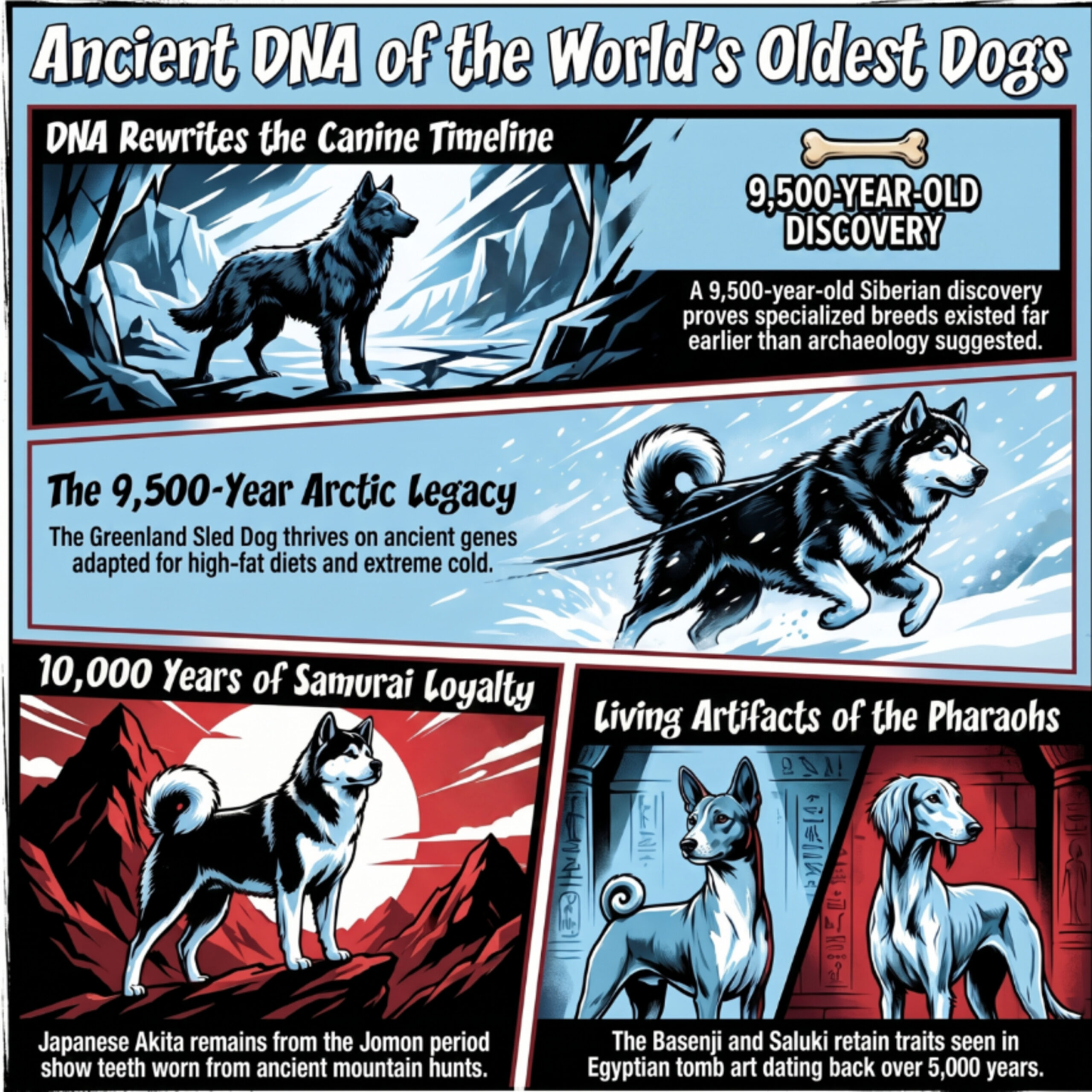 Ancient DNA of the World’s Oldest Dogs