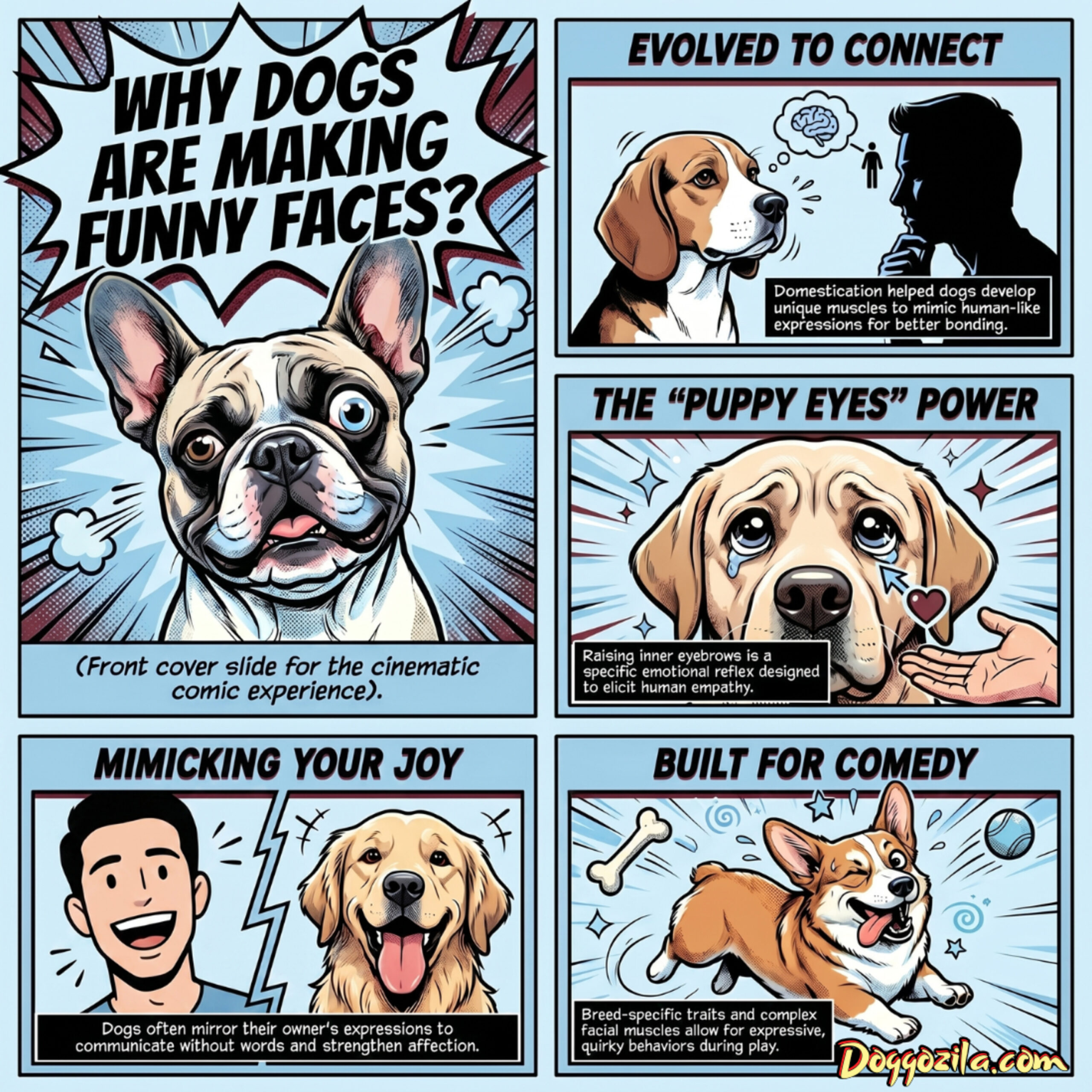 How Dogs Evolved to Hack Your Brain with Funny Faces