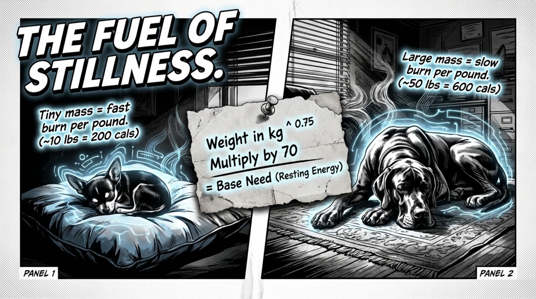 the fuel of dog stillness