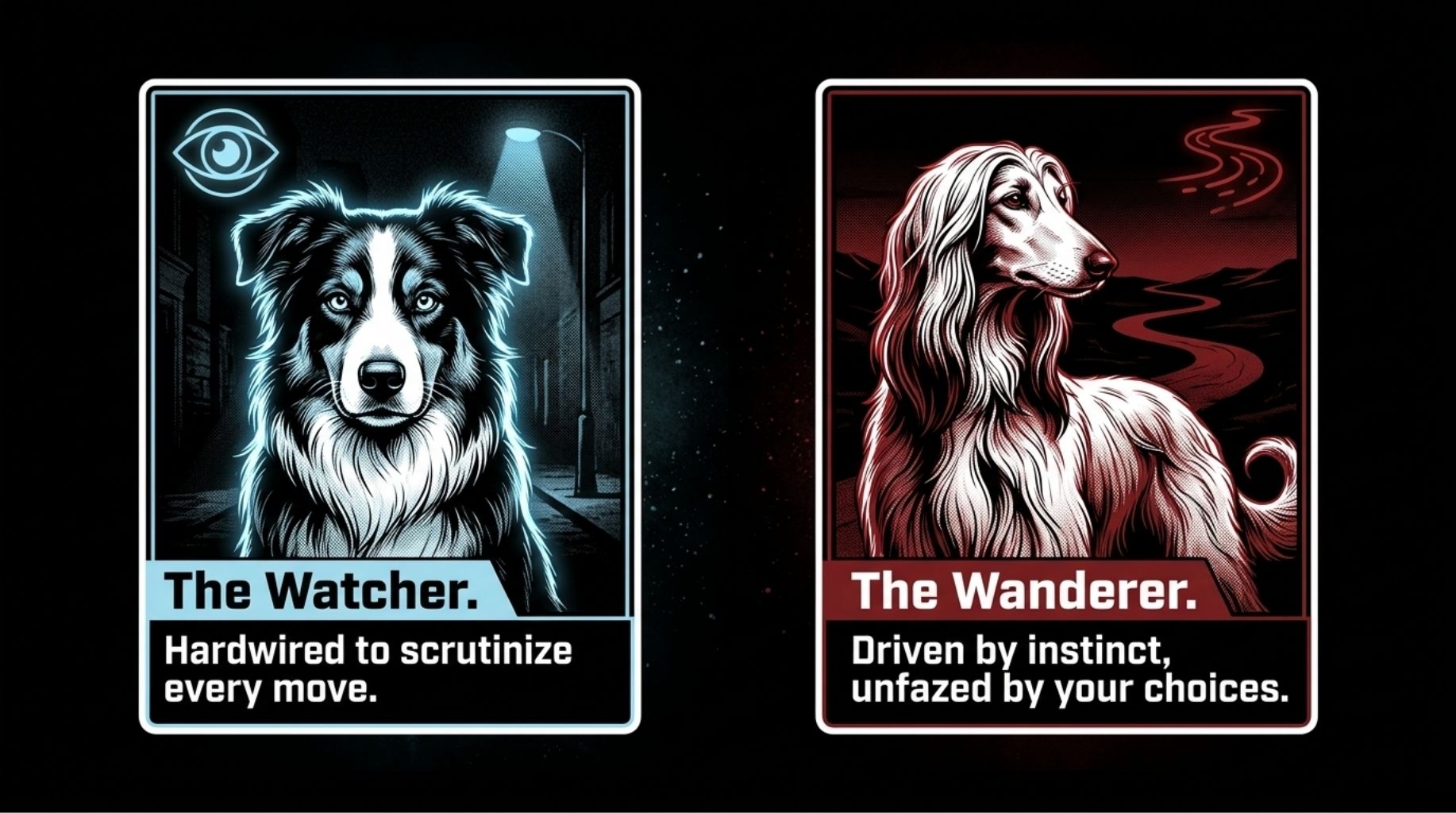 the dog watcher and the dog wanderer can answer the question do dogs judge us