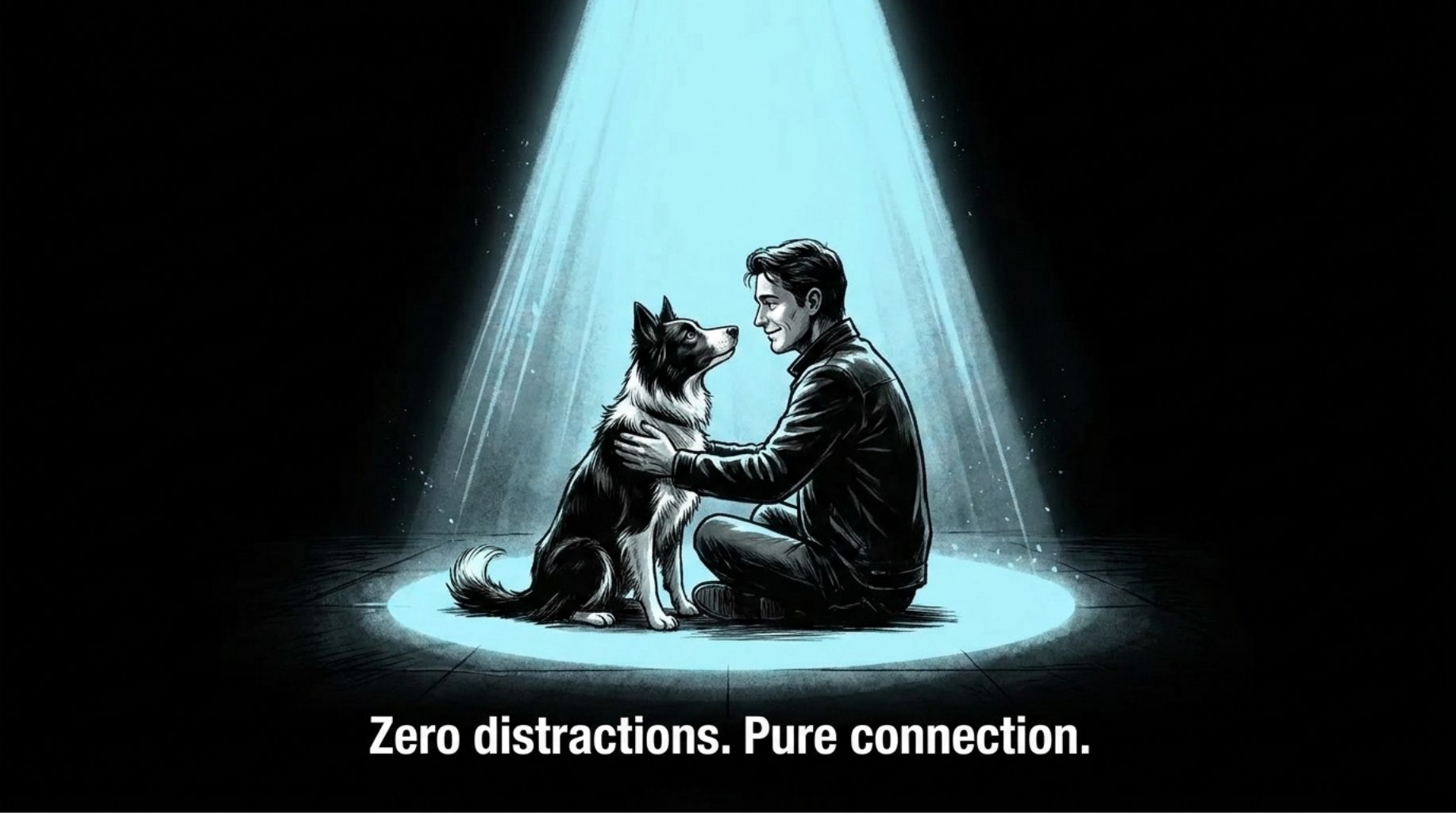 zero distractions and pure connection