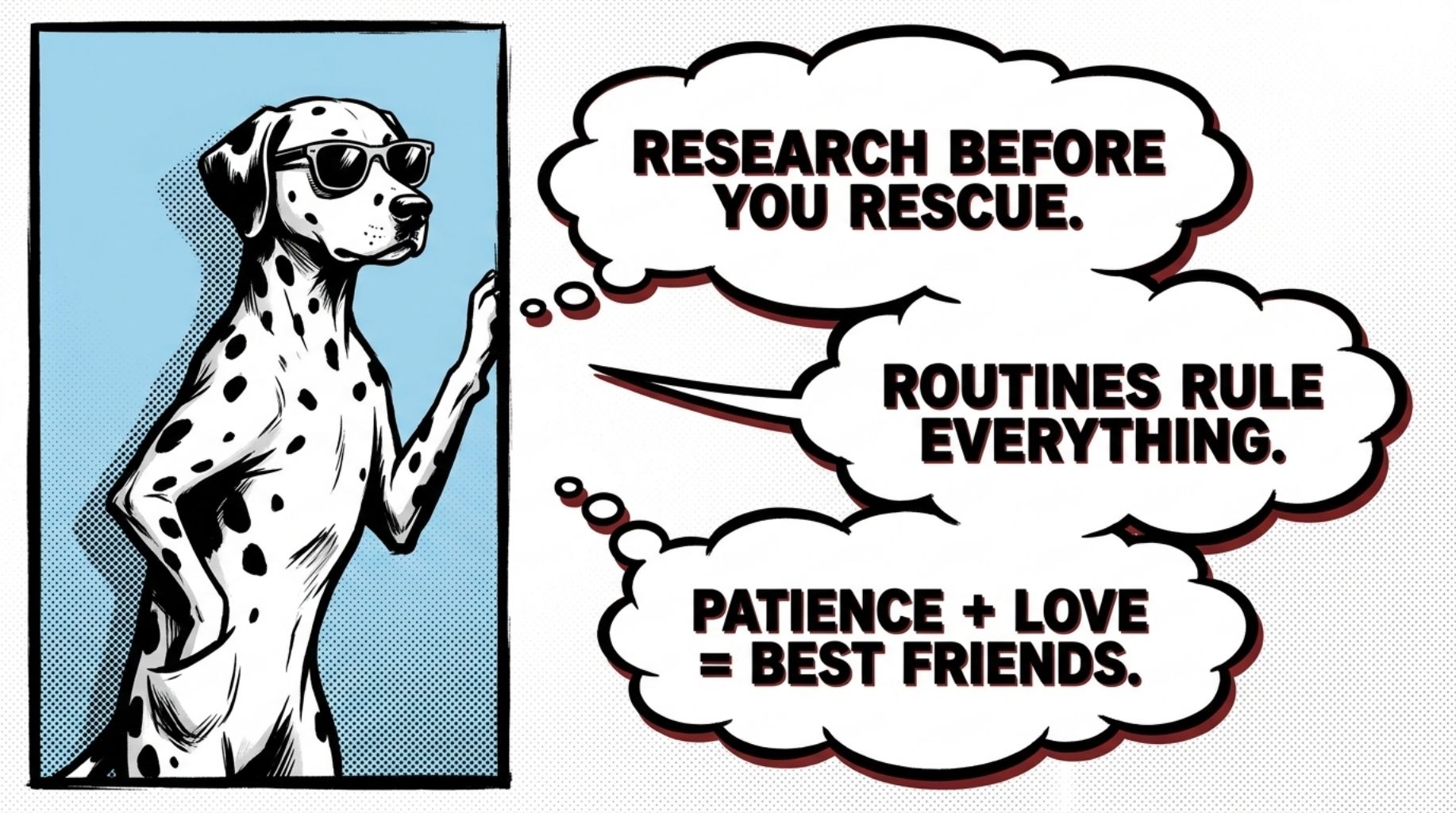 key takeaways on what to do if you before adopt a new dog