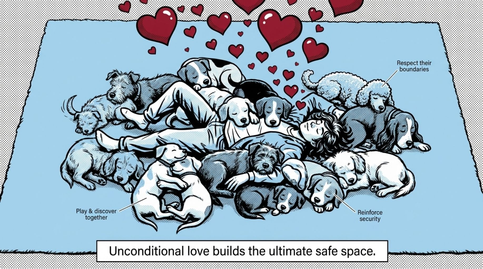 unconditional love for all dogs