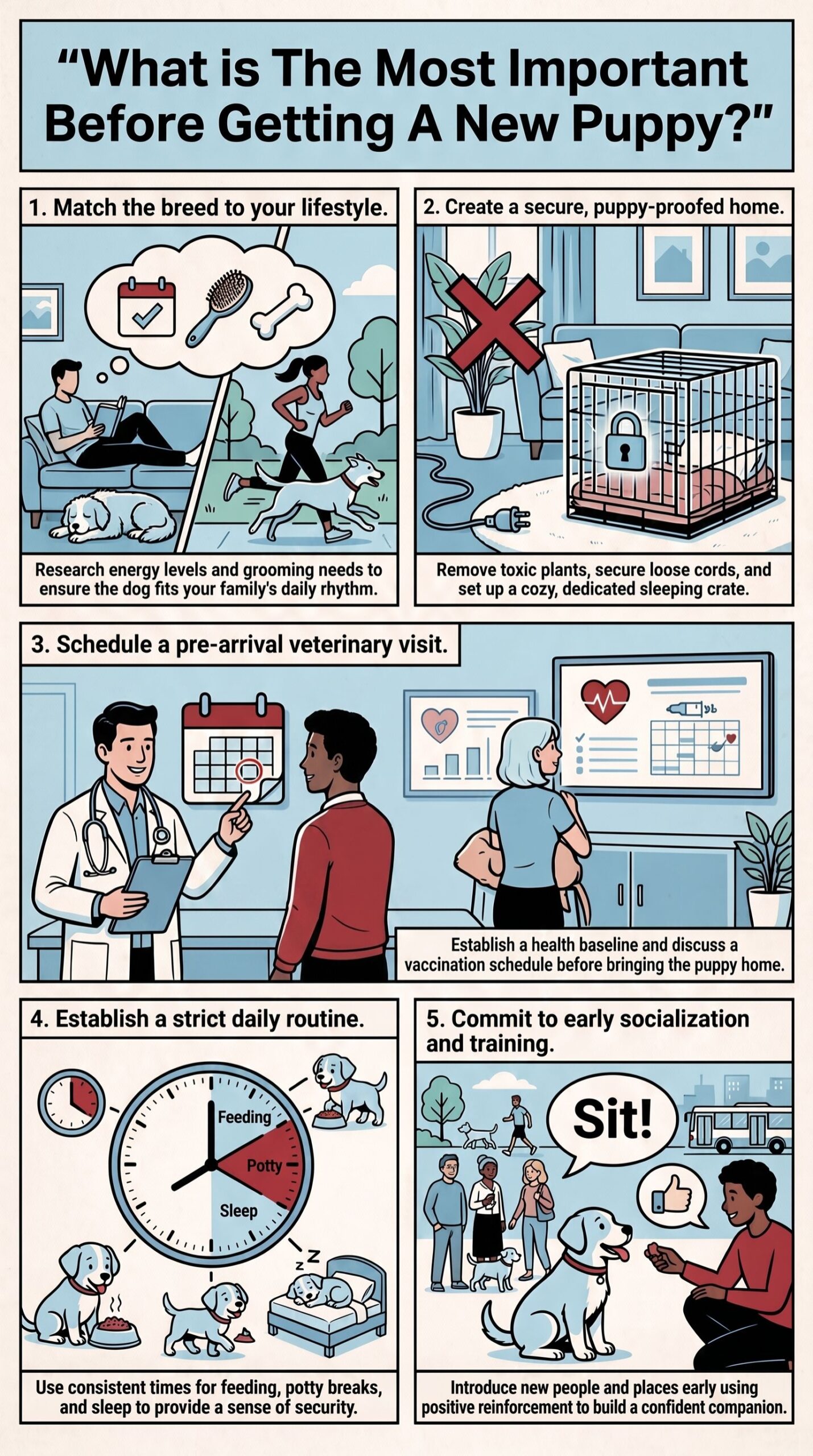 guide for new furry family member