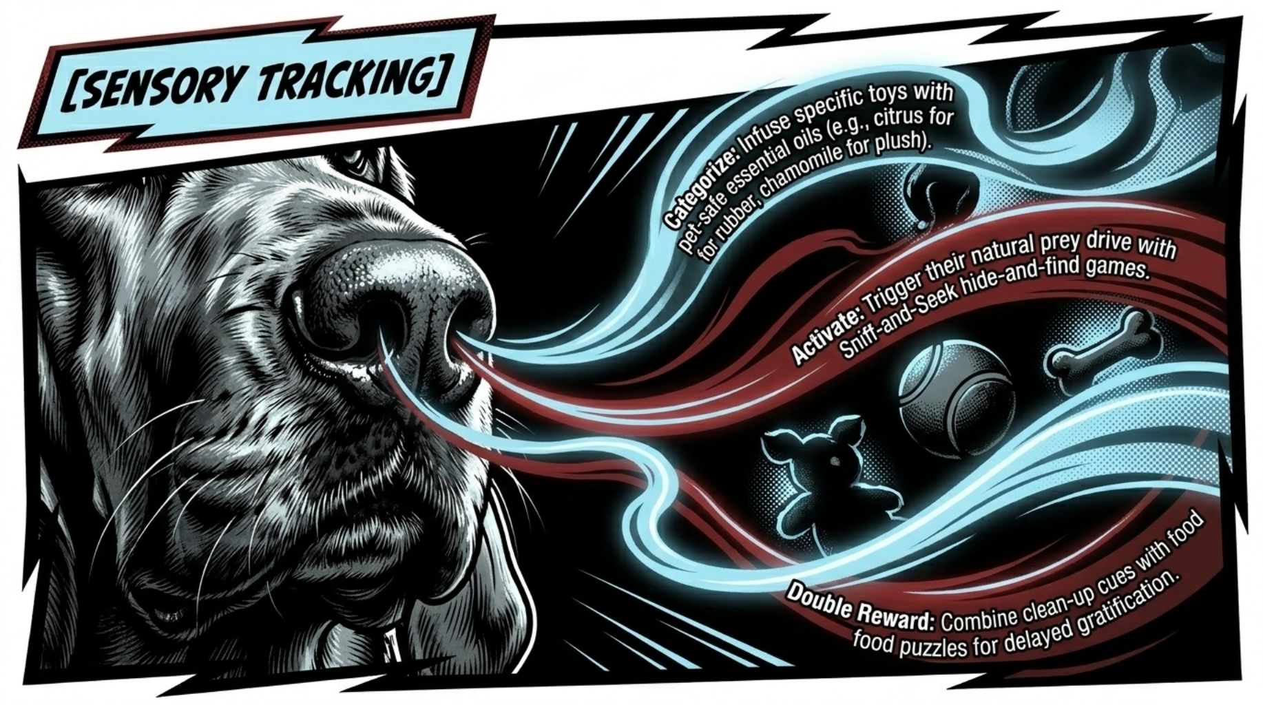sensory dog tracking