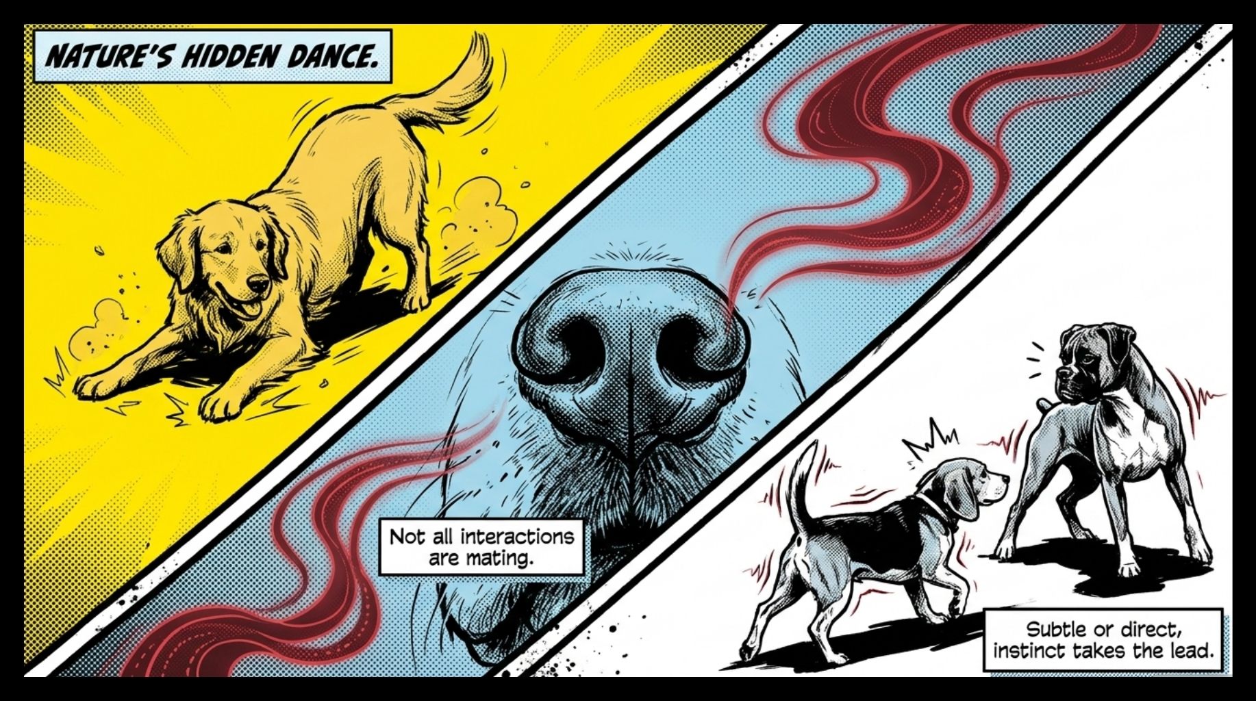 the natural dog dance for love and mating