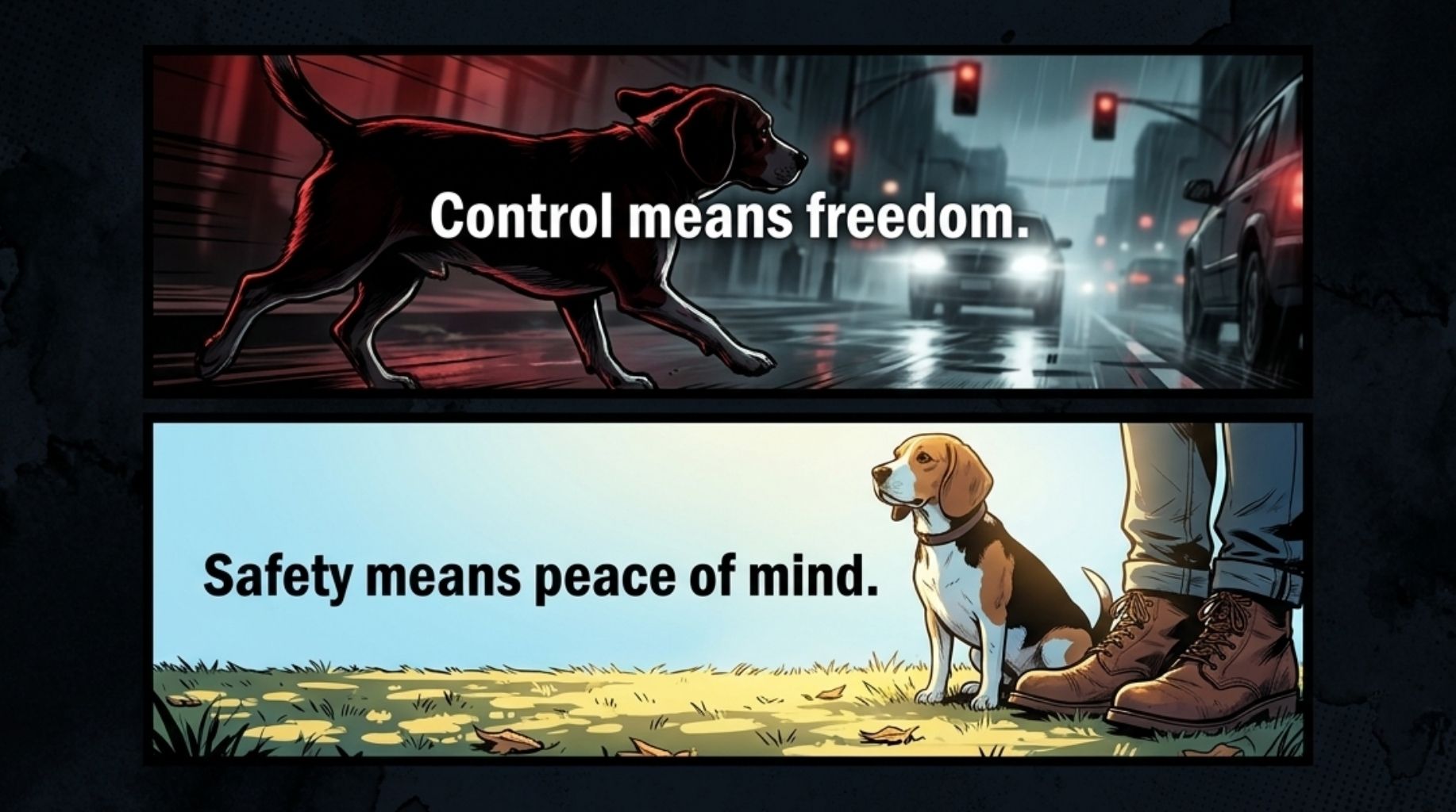freedom and safety for dogs and owners