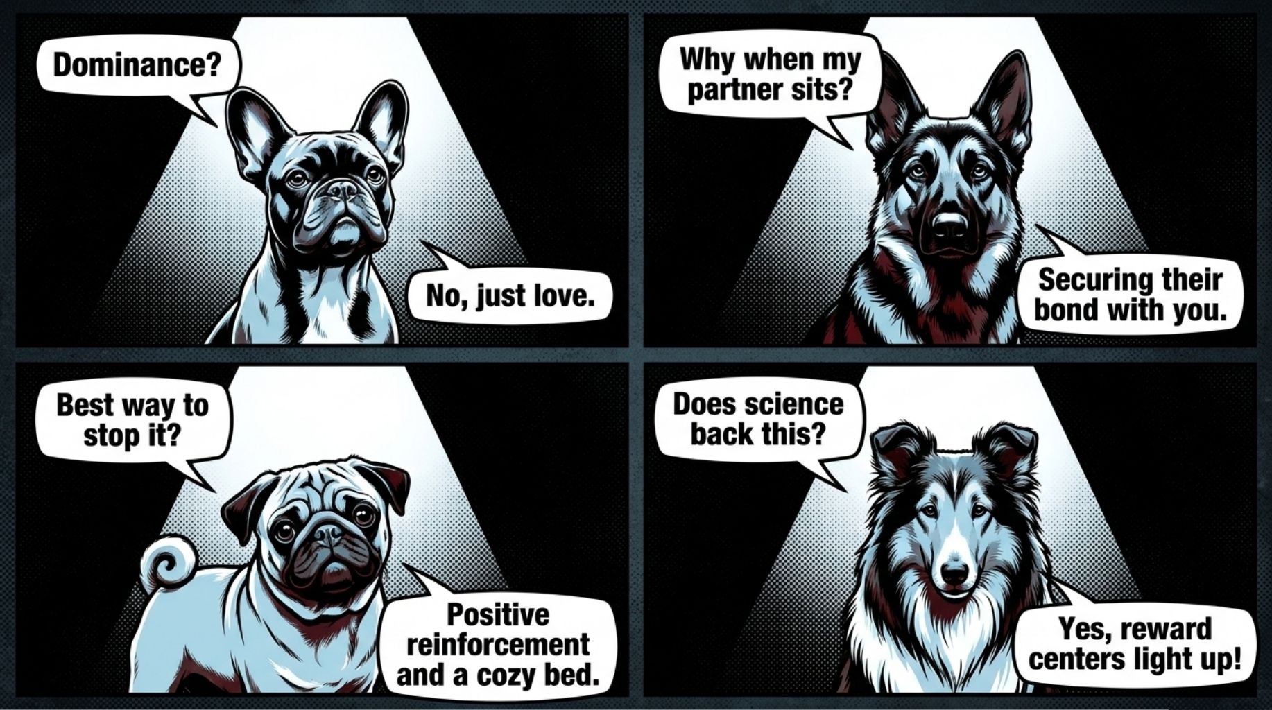 frequently asked questions about Why Your Dog Takes Your Spot on the Couch